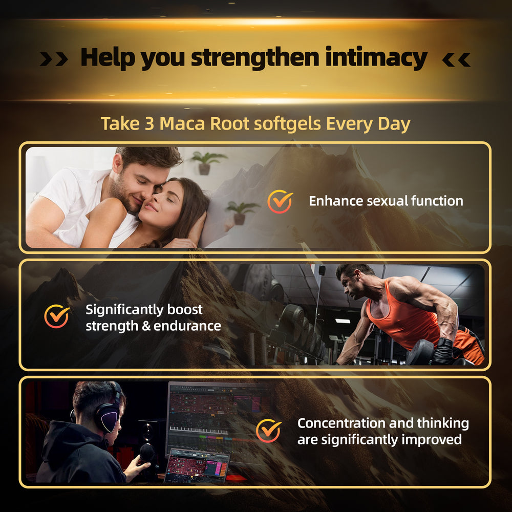 Maca Root Capsules for Men