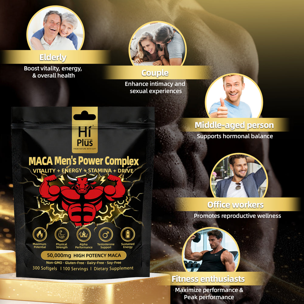 Maca Root Capsules for Men