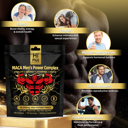 Maca Root Capsules for Men