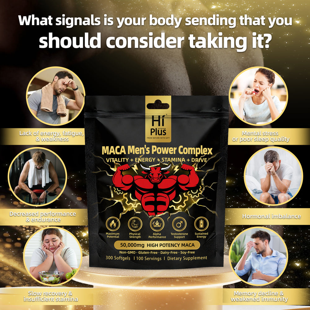 Maca Root Capsules for Men